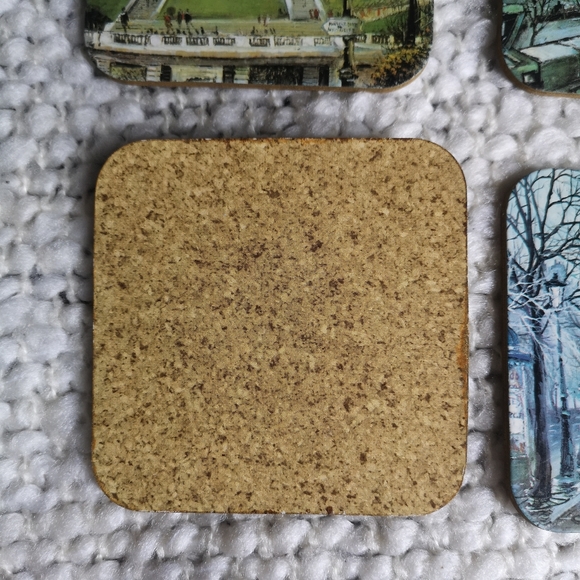 🏷️2/$20 🏷️ 6 Paris coasters - Picture 2 of 3